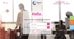 Desktop Screenshot of catalyst-finance.com